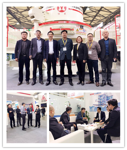 在2018年上海国际宝马展上,华新水泥股份有限公司副总裁陈兵一行莅临